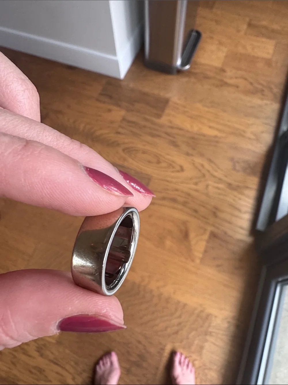 Oura Smart Ring in Gold Size 7